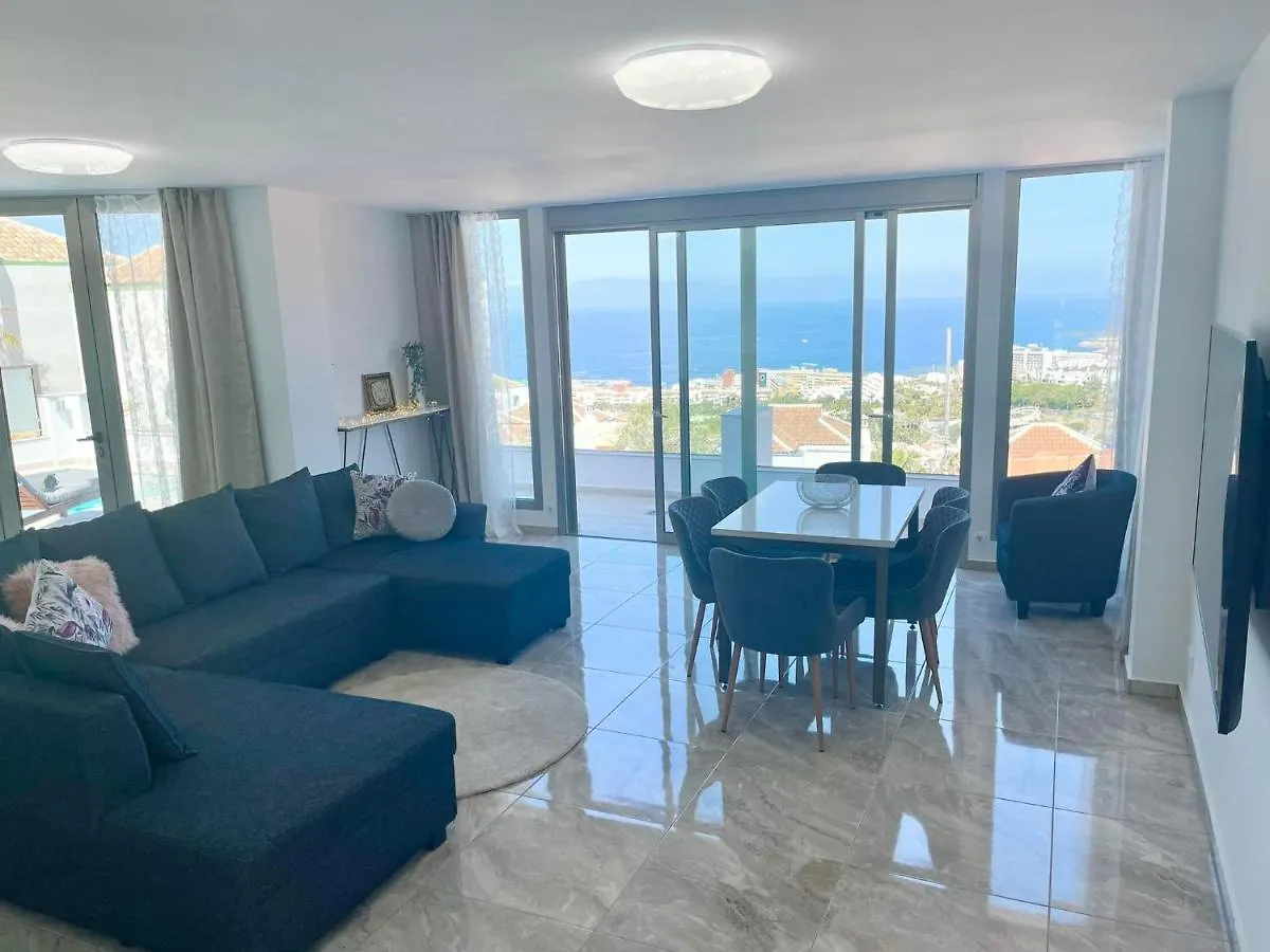 Ocean View 4 Bed Villa In Costa Adeje Costa Adeje